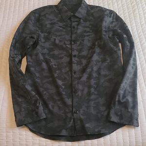 Lululemon Camo Button Down Shirt